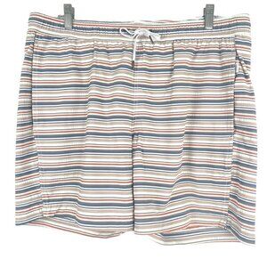 Onia The Charles Swim Trunks Multicolored Striped‎ Men's XL